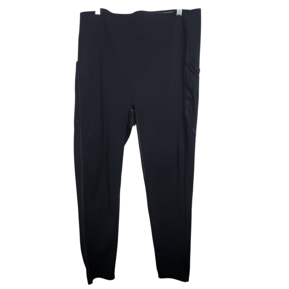 SPANX Every Wear Knockout 50223R Black Leggings Athleisure Running Women Size 1X
